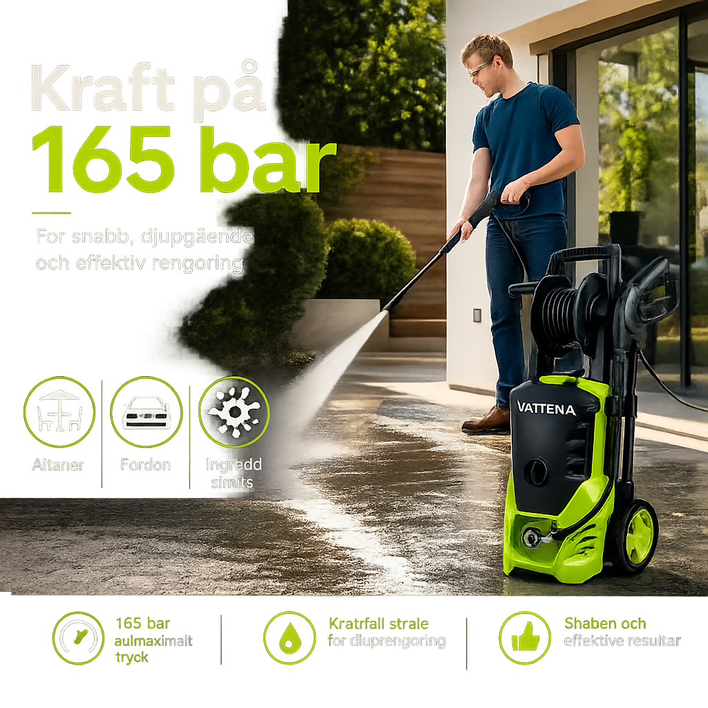 VATTENA HydroForce 165 Högtryckstvätt
